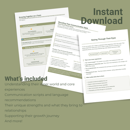 Understanding your partner's attachment style