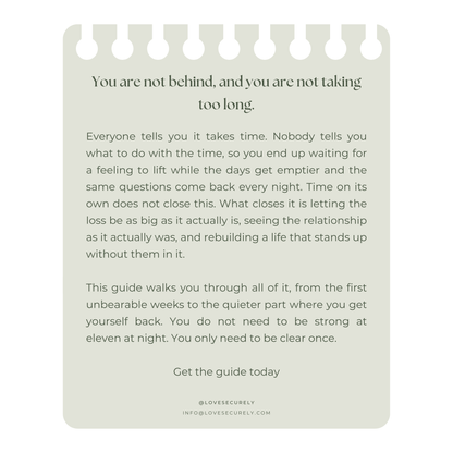 After It Ends: Grieving Well and Coming Back to Yourself