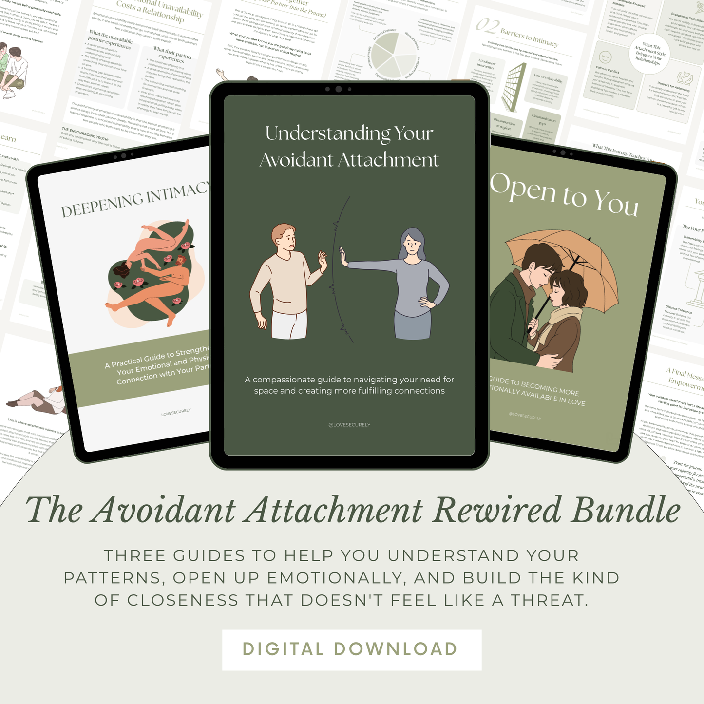 The Avoidant Attachment Rewired Bundle
