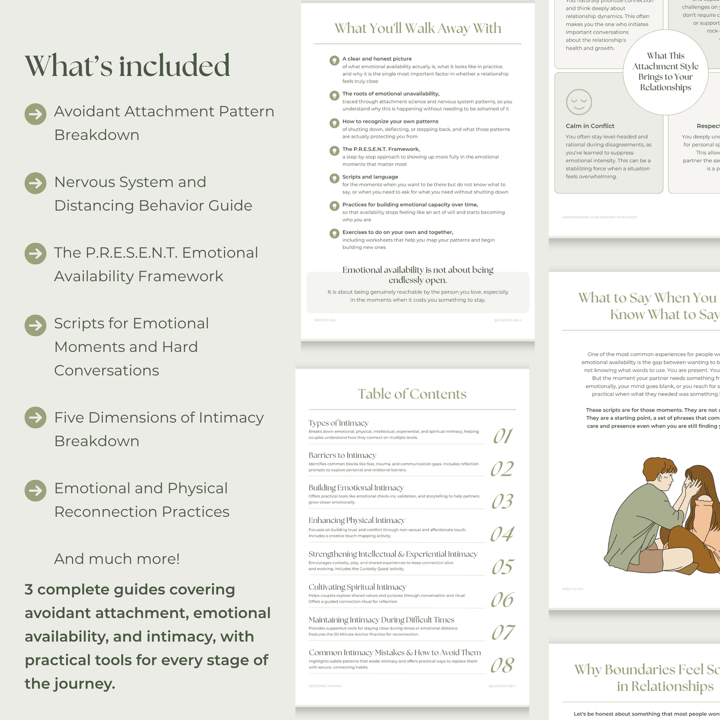 The Avoidant Attachment Rewired Bundle
