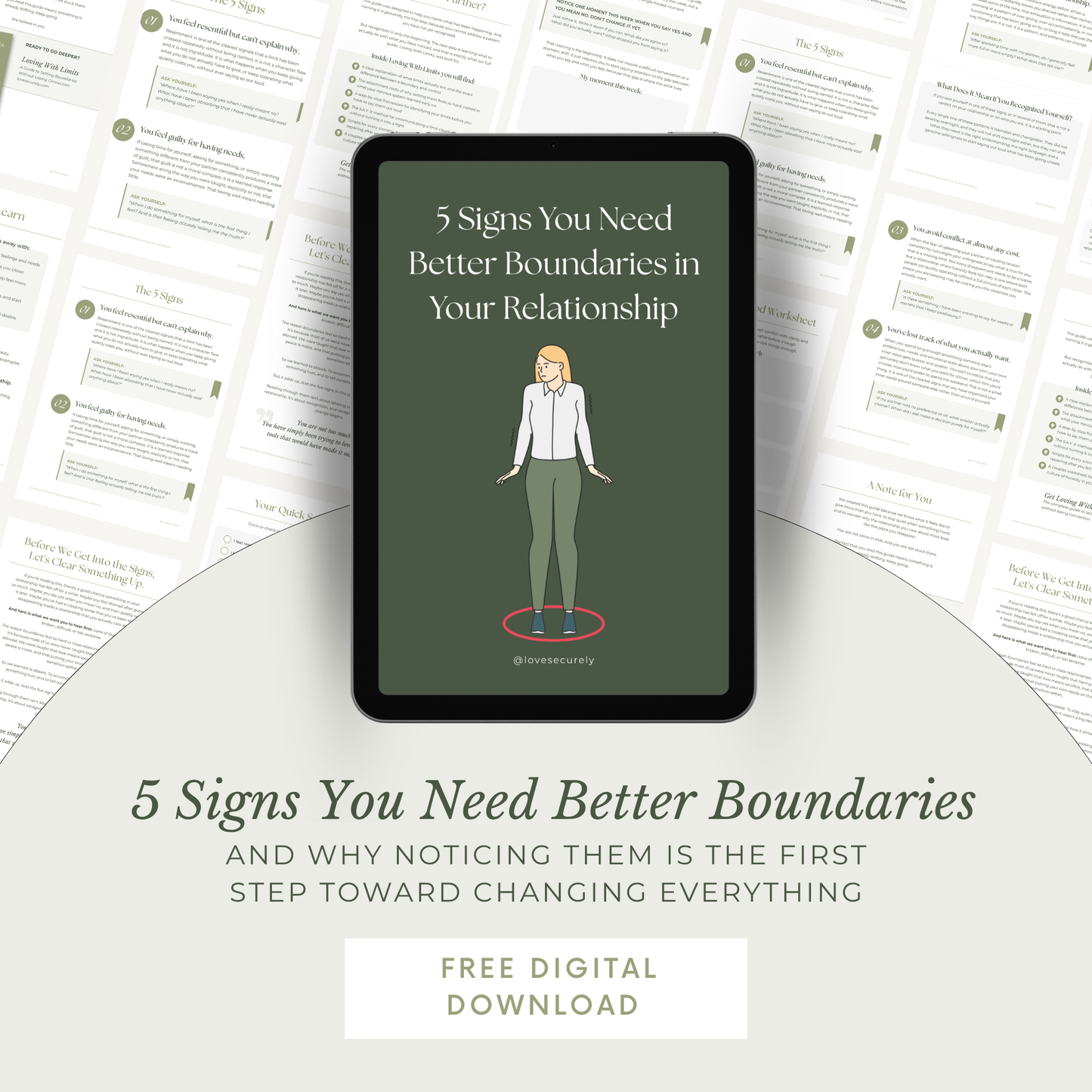 5 Signs You Need Better Boundaries in Your Relationship