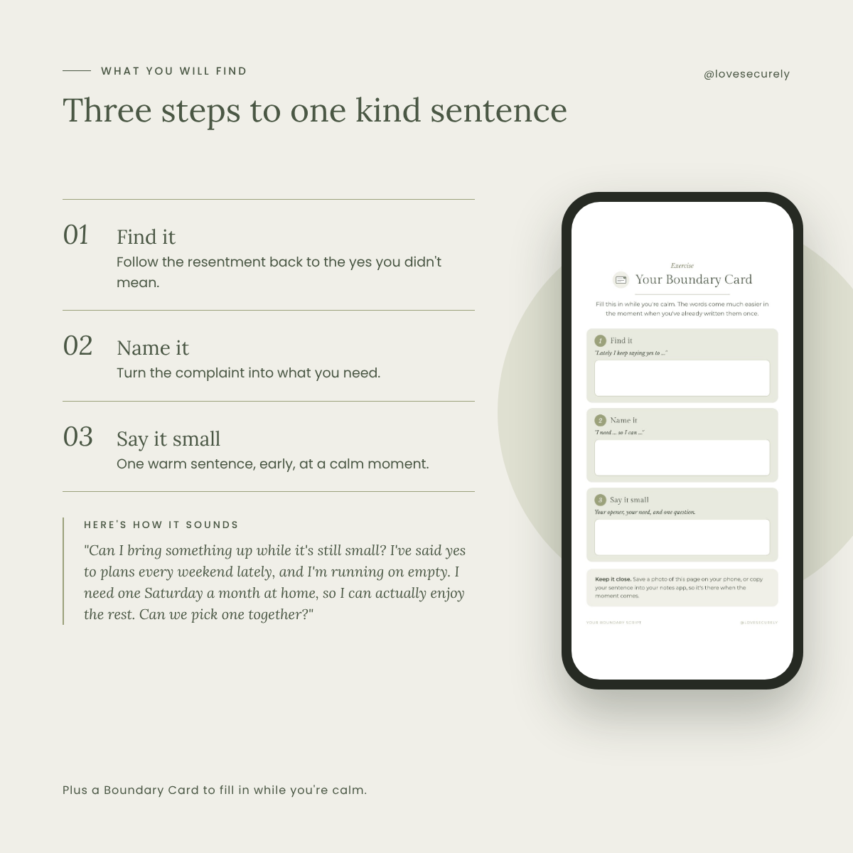 Your Boundary Script: How to Say What You Need Without Starting a Fight