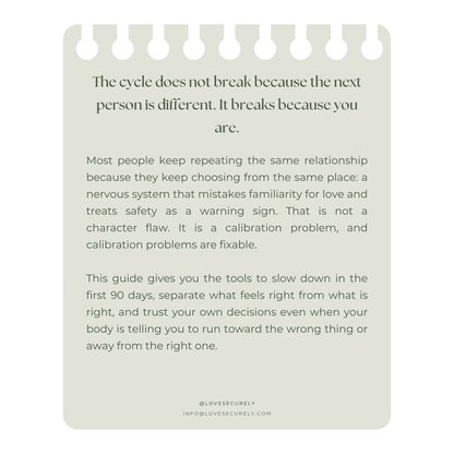 Choosing Well: Finally Breaking The Cycle