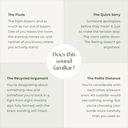 5 Signs Your Fights Are Not Actually Finished