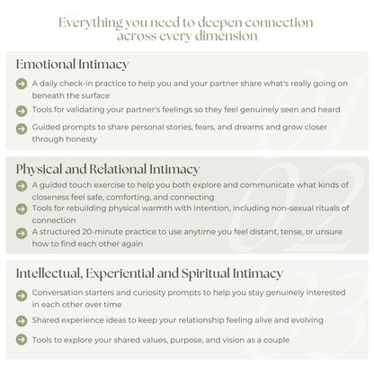 Deepening Intimacy: A Practical Guide to Strengthening Your Emotional and Physical Connection with Your Partner