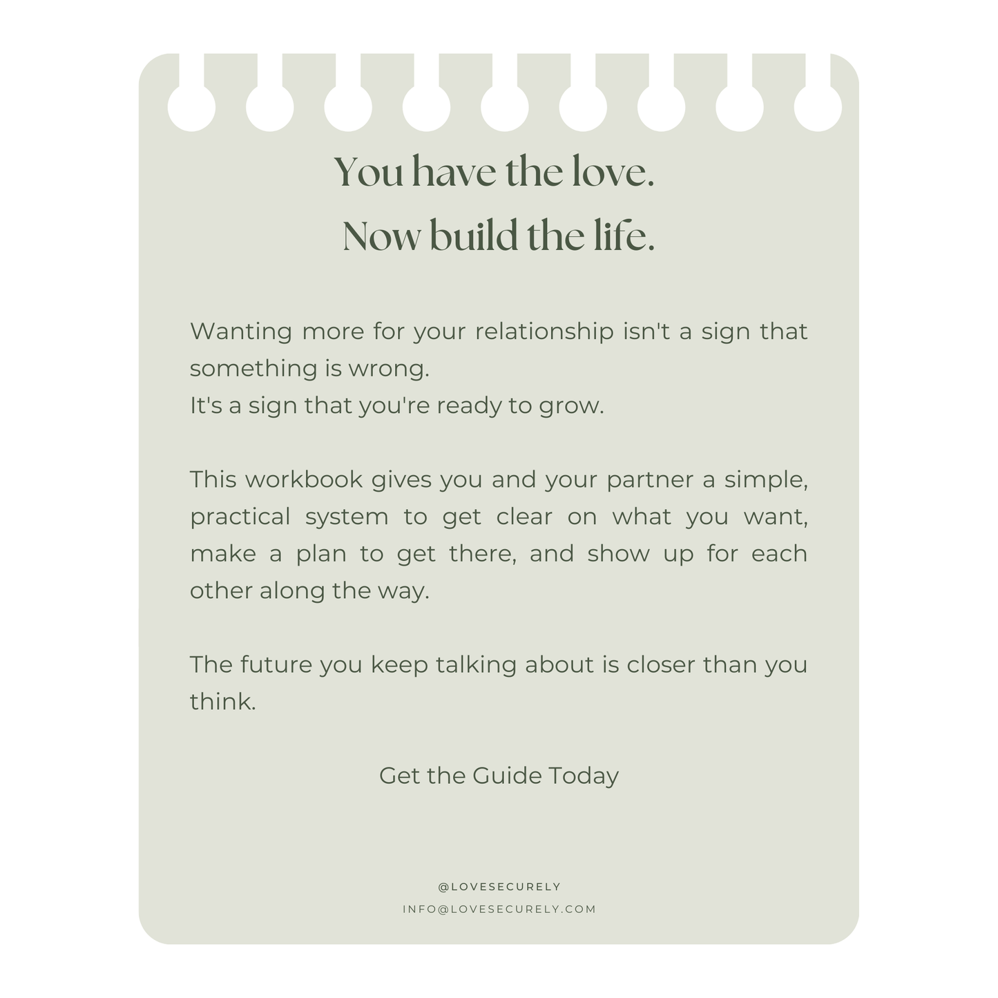 Love, Goals, and Growth: A Workbook for Couples Ready to Build a Stronger Future