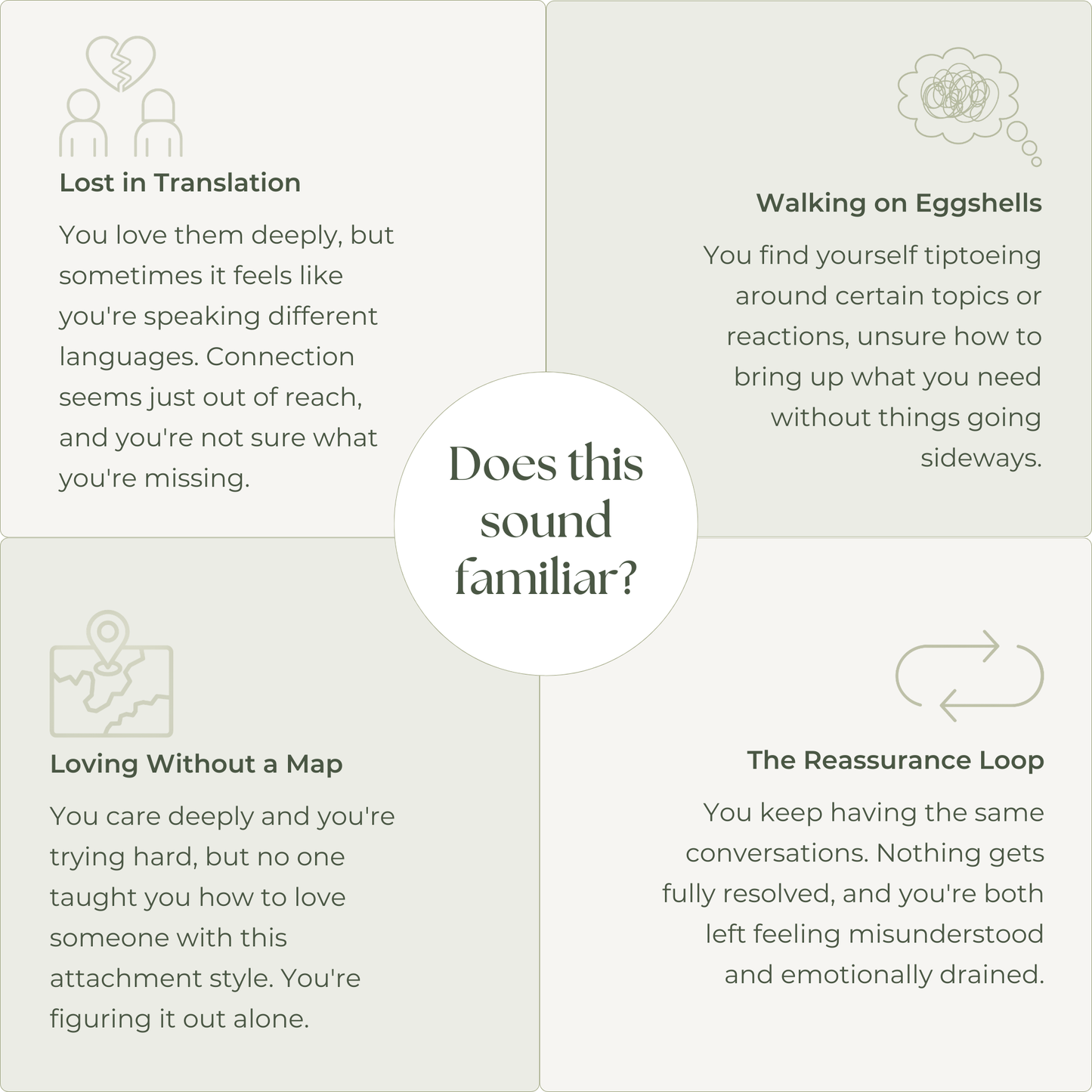Understanding your partner's attachment style