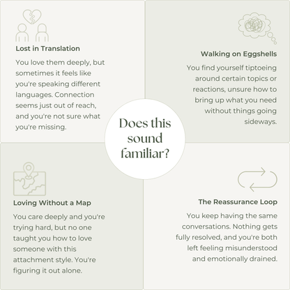 Understanding your partner's attachment style