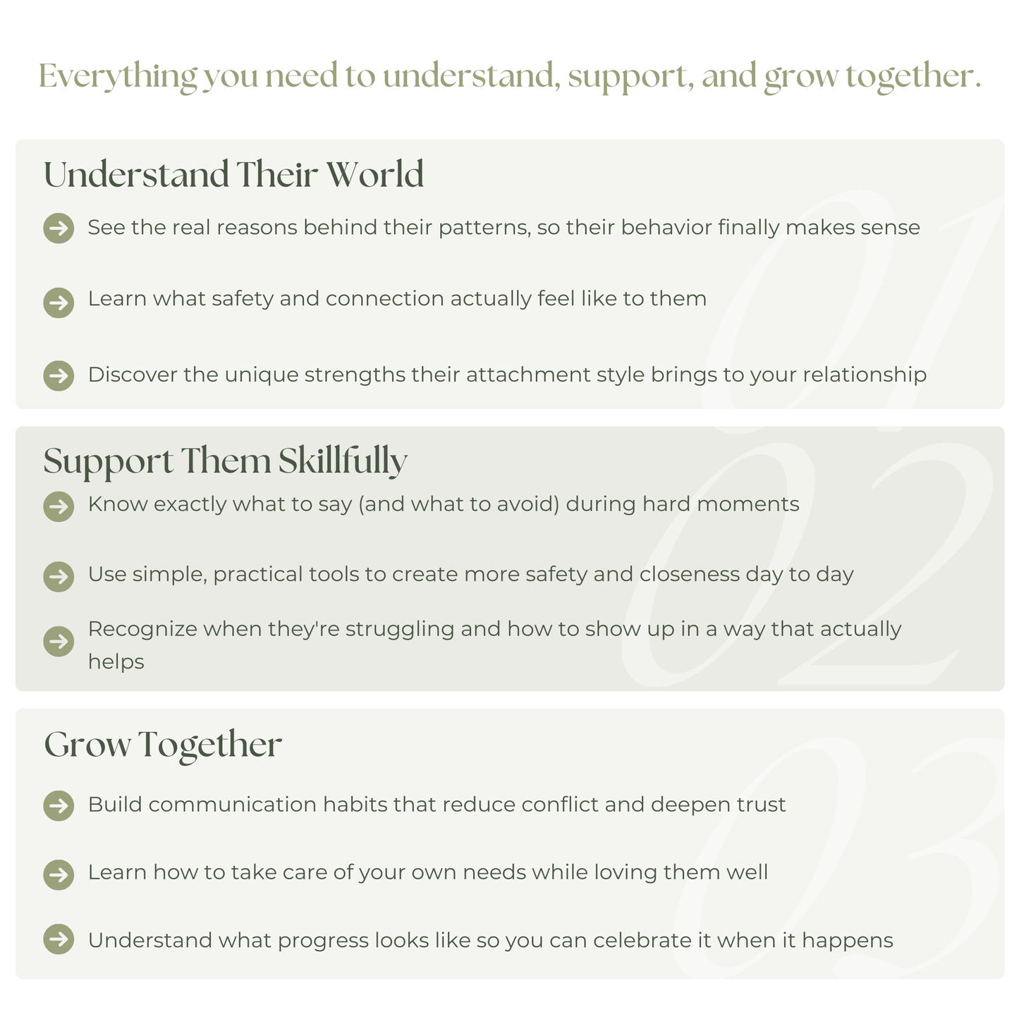 Understanding your partner's attachment style