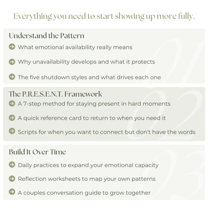 Open To You: Becoming More Emotionally Available In Love