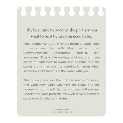 Ready to Love: Becoming the Partner You Want to Attract