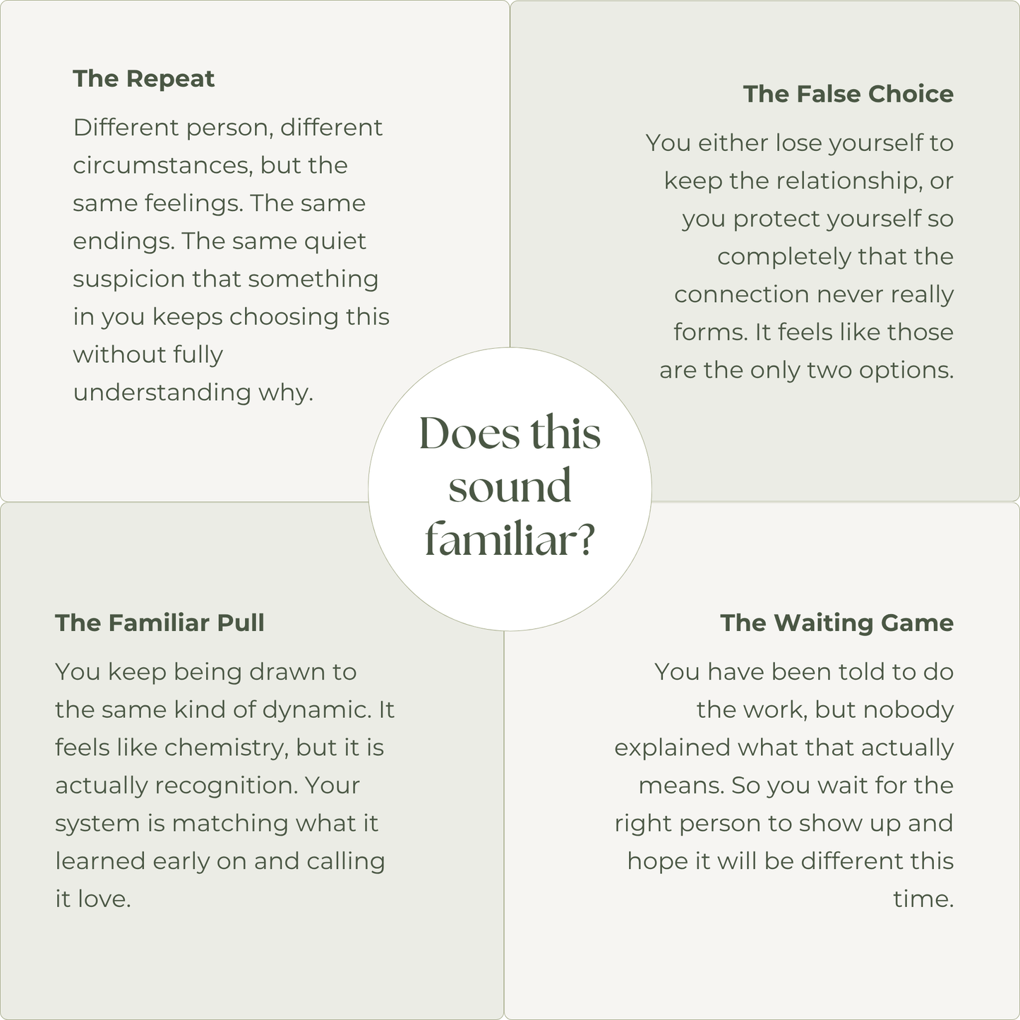 5 Patterns That Follow You Into Every Relationship
