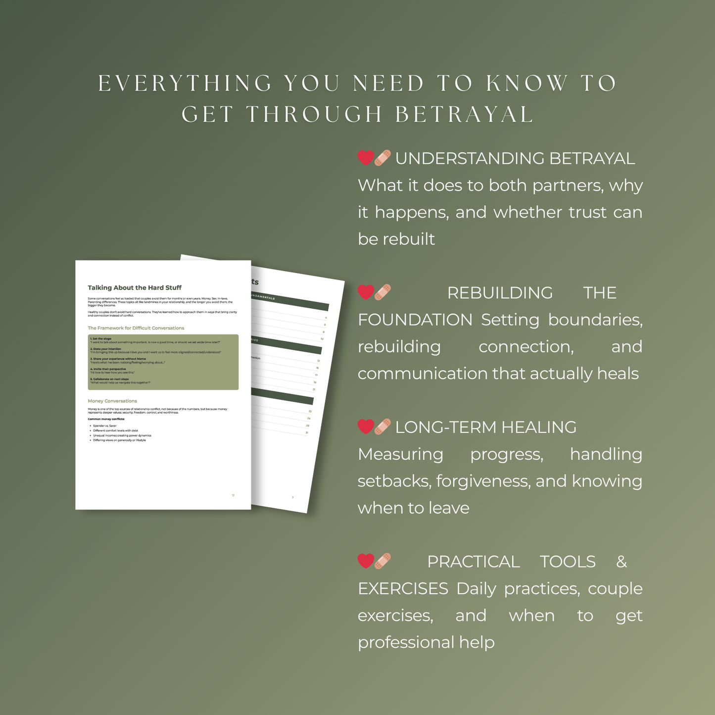 Rebuilding After Betrayal