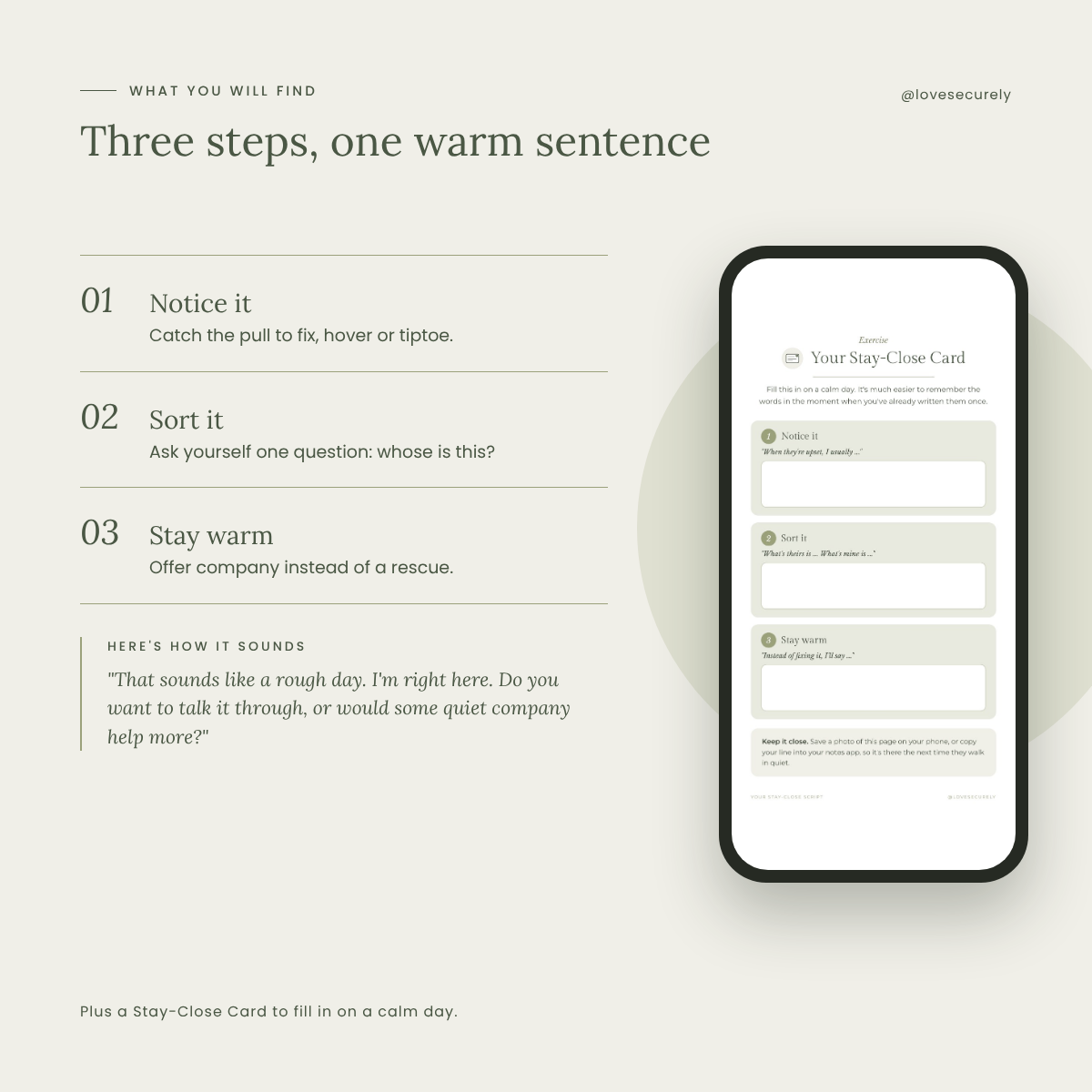 Your Stay-Close Script: How to Be There When They're Upset Without Taking It On