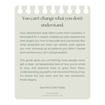 Understanding your attachment style