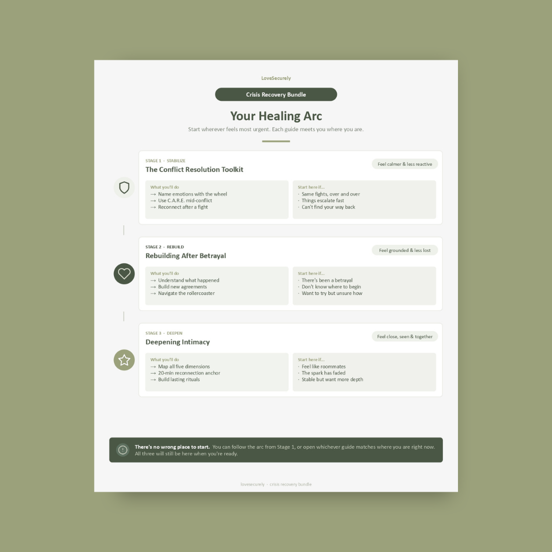Crisis Recovery Bundle - Navigation Sheet