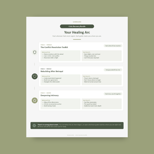 Crisis Recovery Bundle - Navigation Sheet