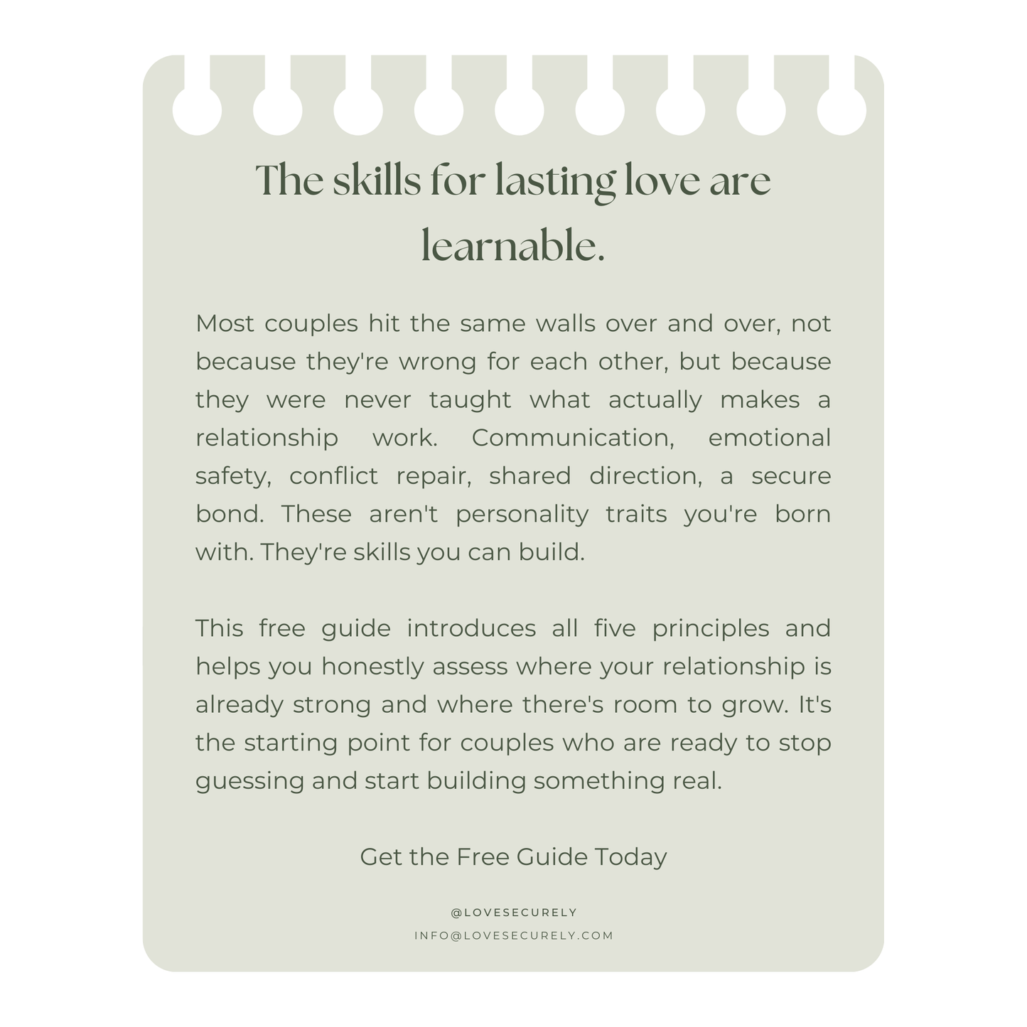 What Every Couple Should Know: 5 Core Principles For Lasting Love