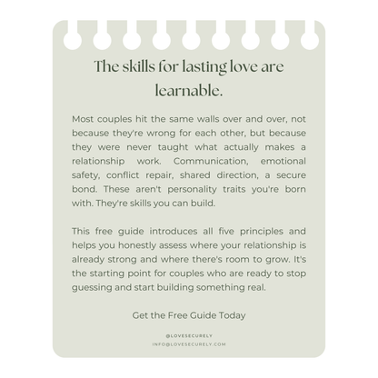 What Every Couple Should Know: 5 Core Principles For Lasting Love